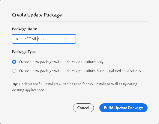 AdobeCreateUpdatePackage-Name.PNG